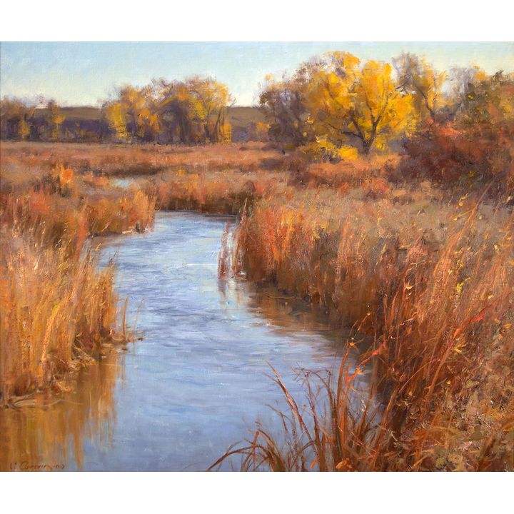 Boone Creek by Clyde Aspevig (1951- )