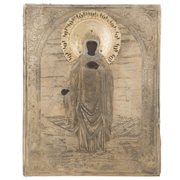 Ikona - Św. Cesarzowa Aleksandra, Rosja, Moskwa, 1893 r.