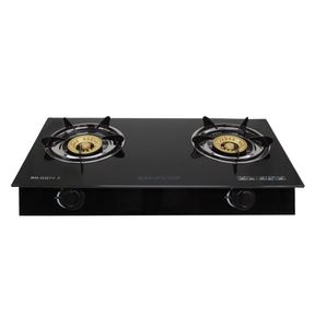 SAFY - Double-Burner Gas Stove (Tempered Glass Top)