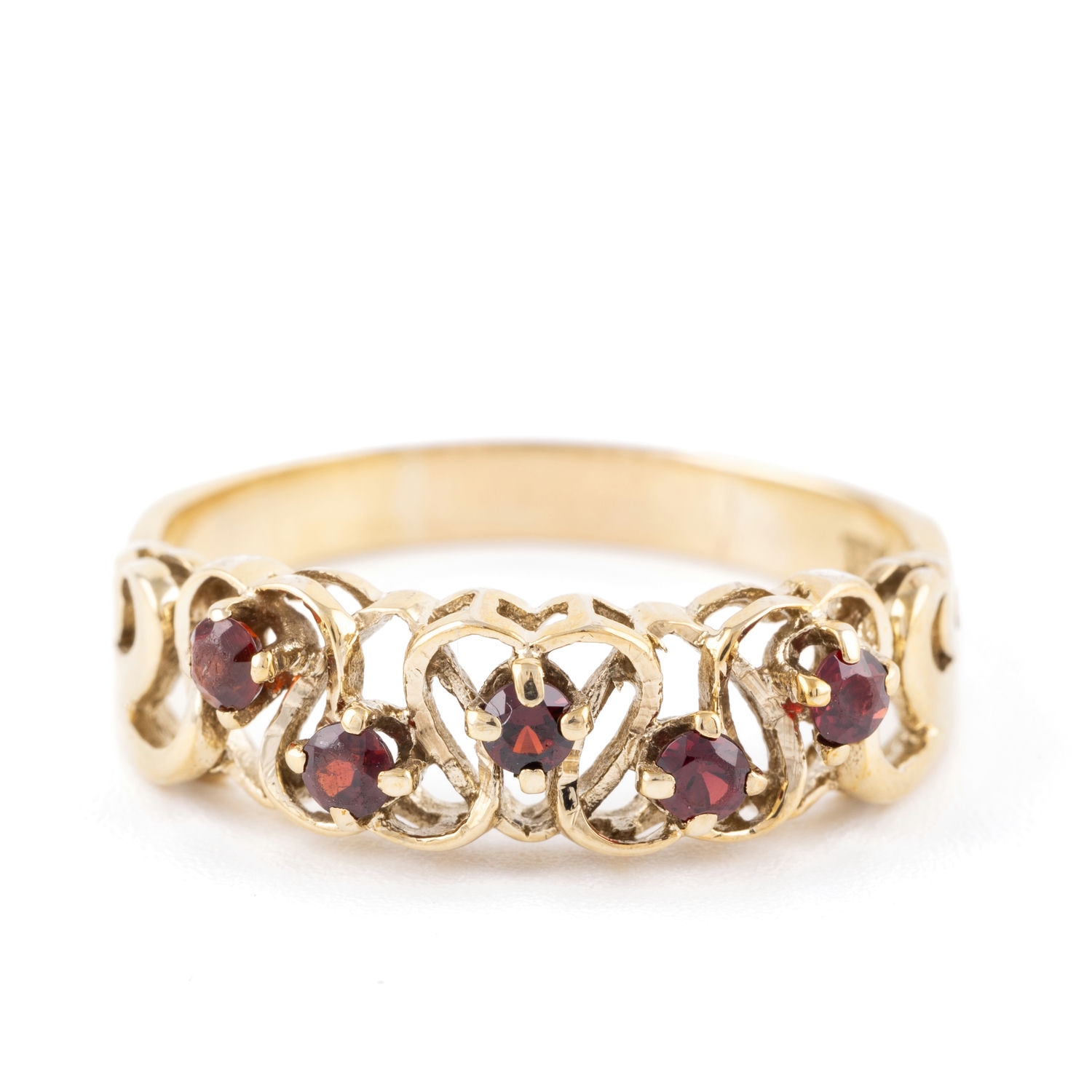 349 · Garnet Ring 9ct Gold