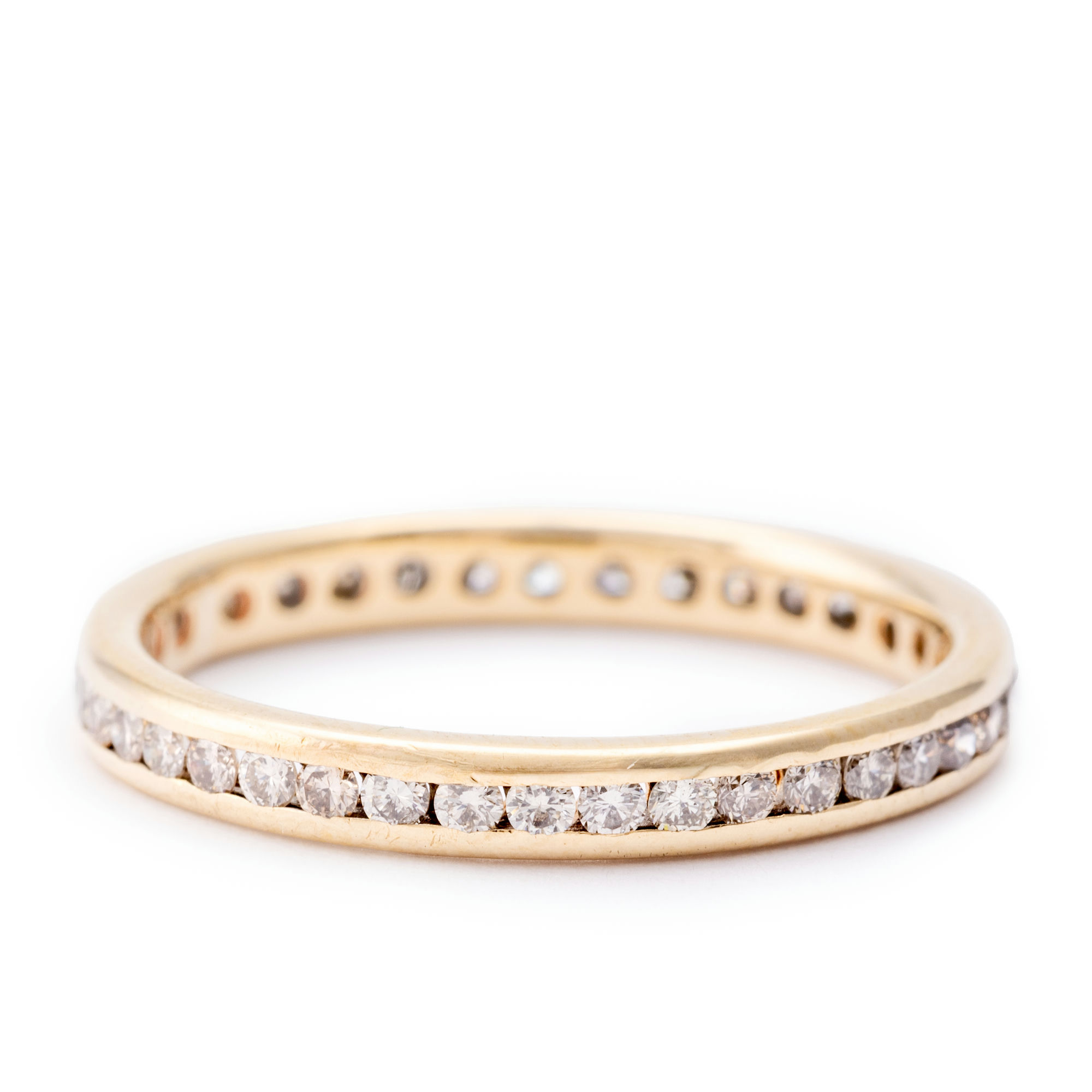 Diamond Band 9ct Gold,