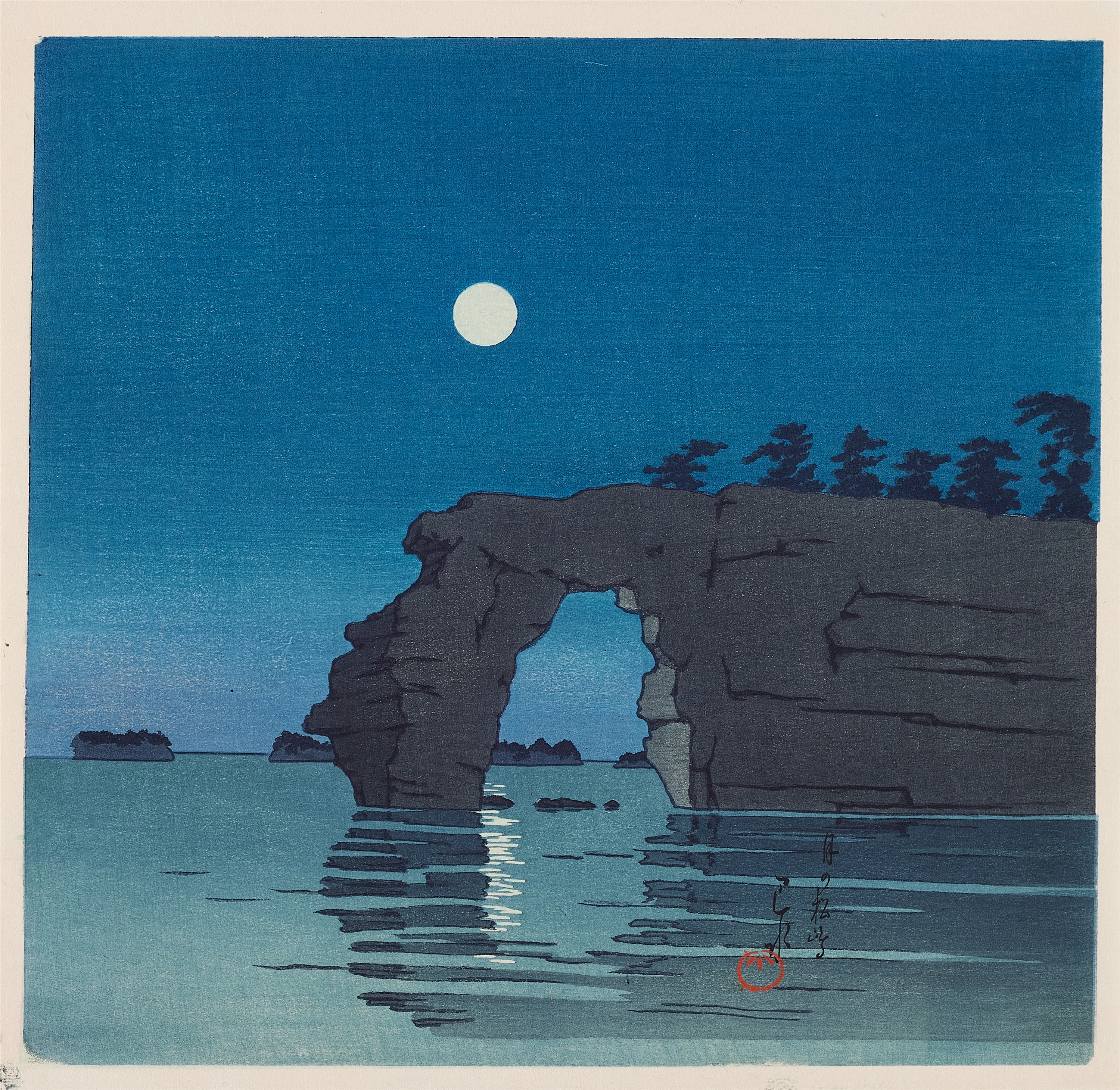 Kawase Hasui Three shikishiban