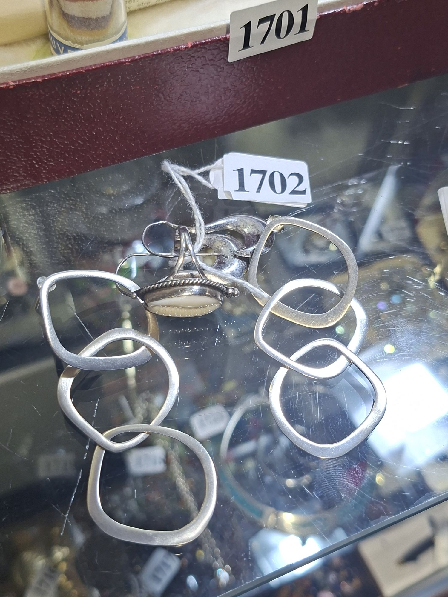 Silver Drop Earrings Etc