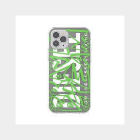 Diesel Apple iPhone 12 Mini Graphic Case Clear-Black/Green | SM 51718/3267 B2 (S5)