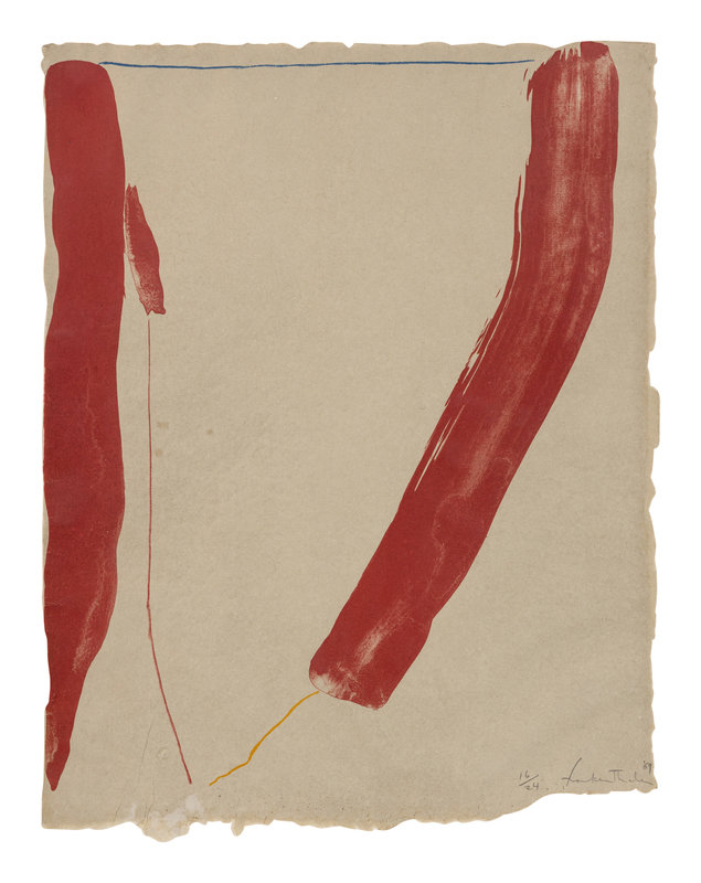 Helen Frankenthaler
(American, 1928-2011)
A Slice of Stone Itself, 1969