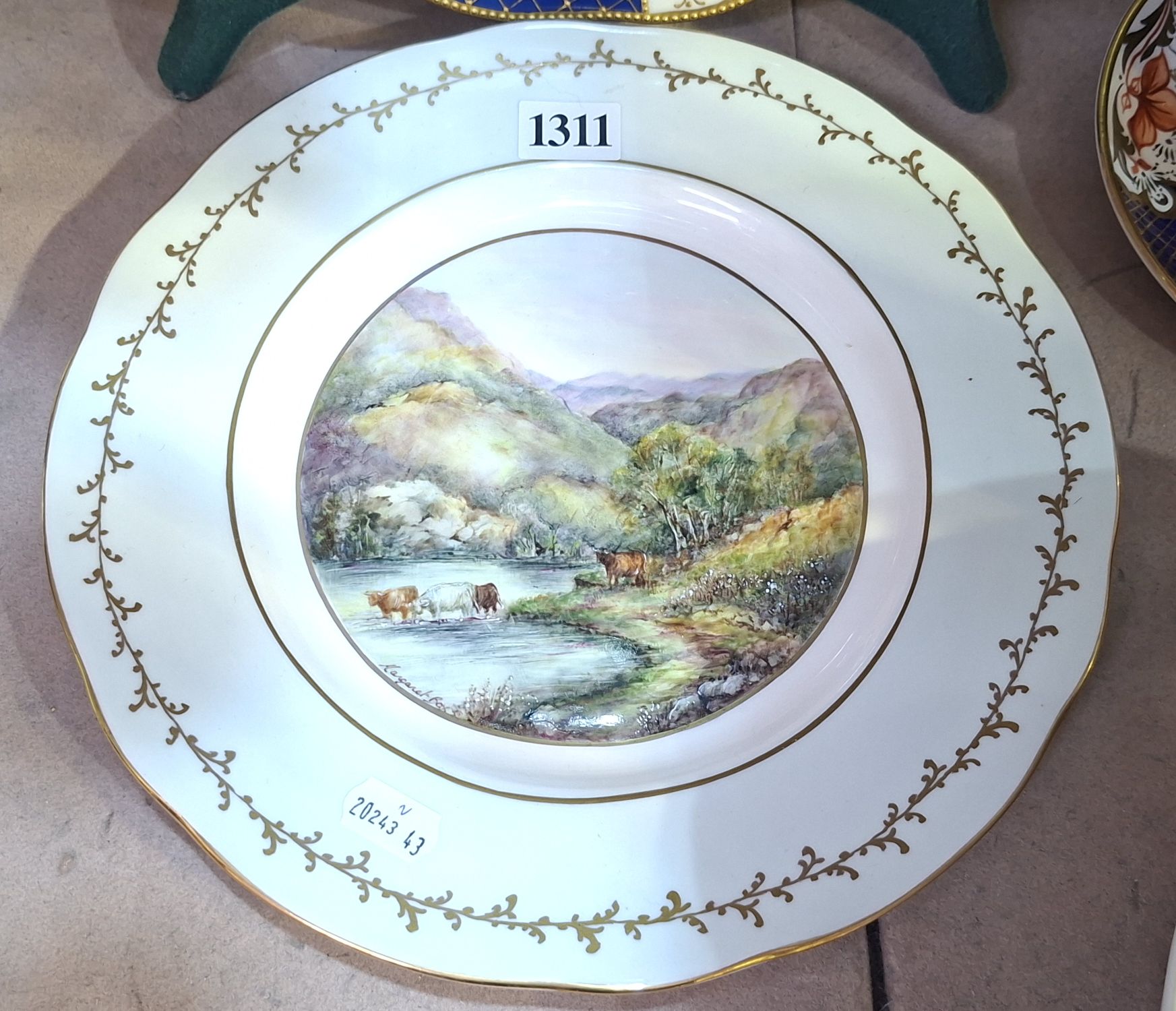 1311 · PAIR OF CABINET PLATES