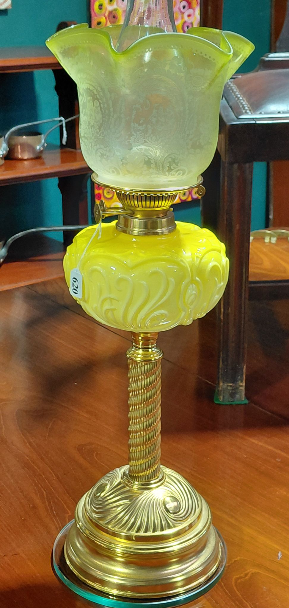 Victorian Oil Parlour Lamp