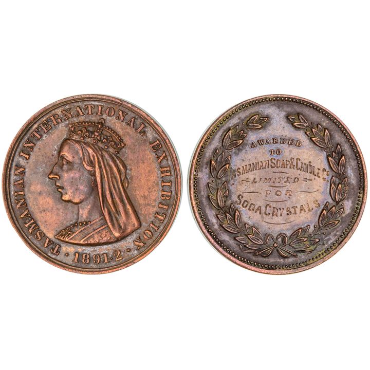 Tasmanian International Exhibition, 1891 - 1892, aVF