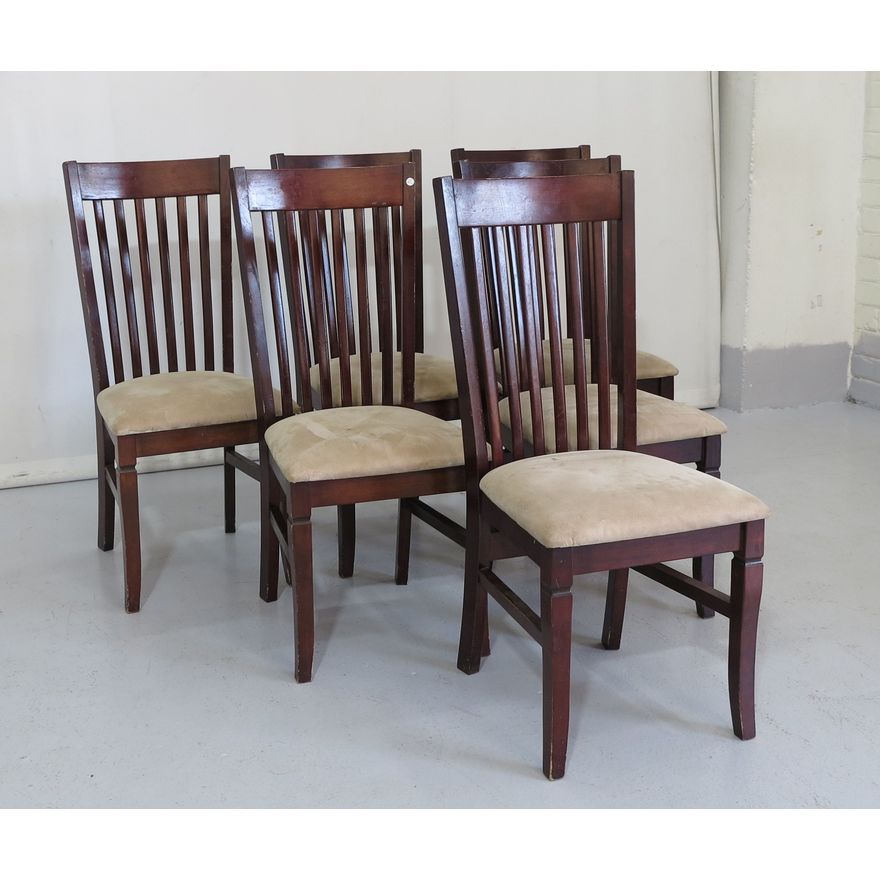 SET OF 6 DINING CHAIRS