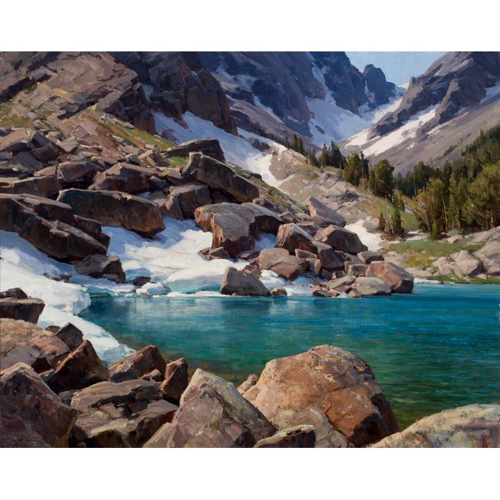 Clyde Aspevig (1951- ), Lake of the Winds (Shirley Lake)