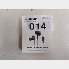TYPE-C EARPHONES / WITH MICROPHONE - FOR PHONES WITH TYPE-C AND AUDIO JACK MULTI-FUNCTION IS NOT SUPPORTED