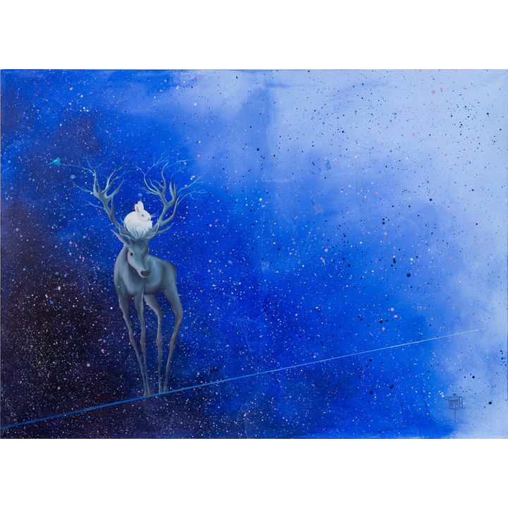 Campio | Little blue bird, 2014