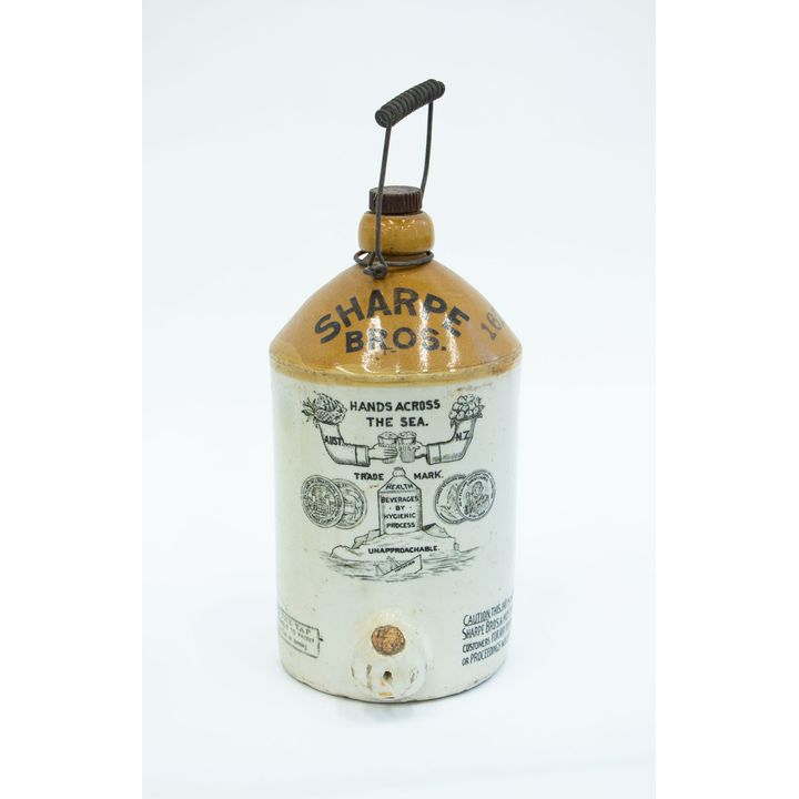 Sharp Bros. - Two-gallon stoneware jar