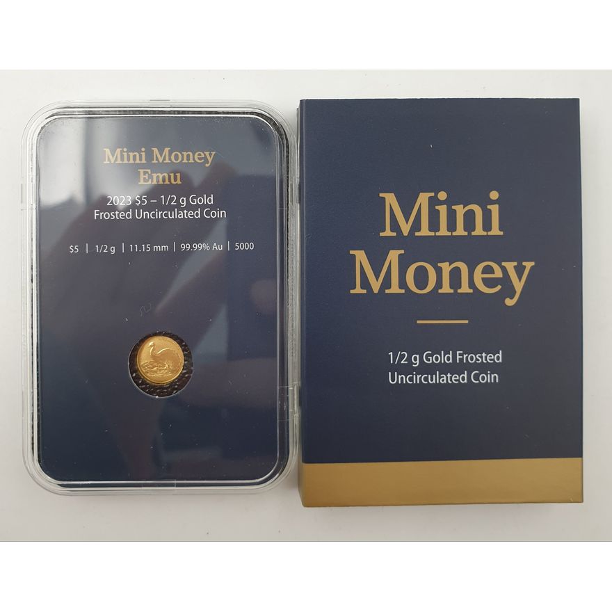 Emu Mini Gold Coin - 0.5g