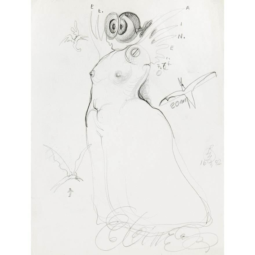 Franciszek Starowieyski | Bez tytułu, 1982