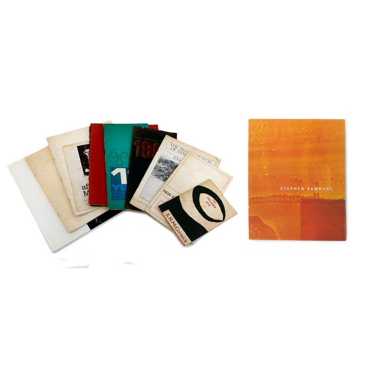 A Collection of Contemporary Art Catalogues and Books