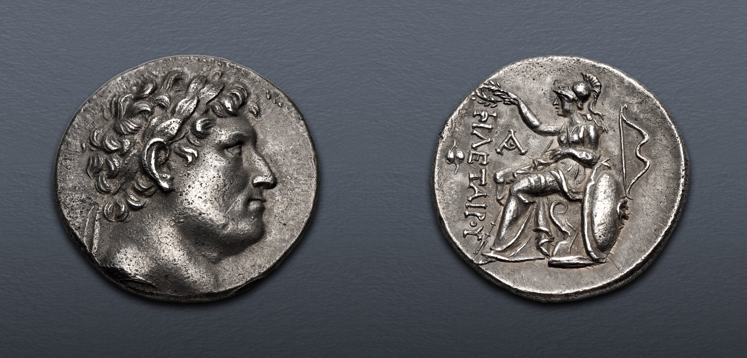 KINGS of PERGAMON. Eumenes I. 263-241 BC. AR Tetradrachm (29mm, 16.75 g ...