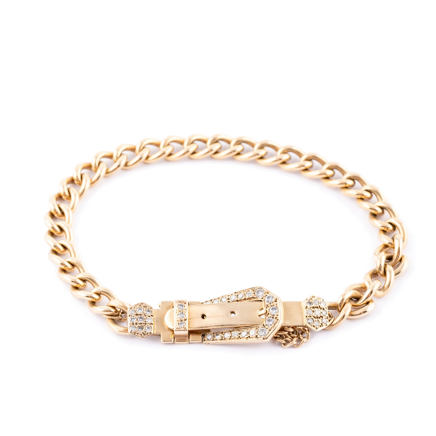 189 · 0.40  Carat Diamond Belt Bracelet 9ct