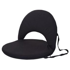 Marco Portable Backrest Chair Black Ideal for travel or gifting