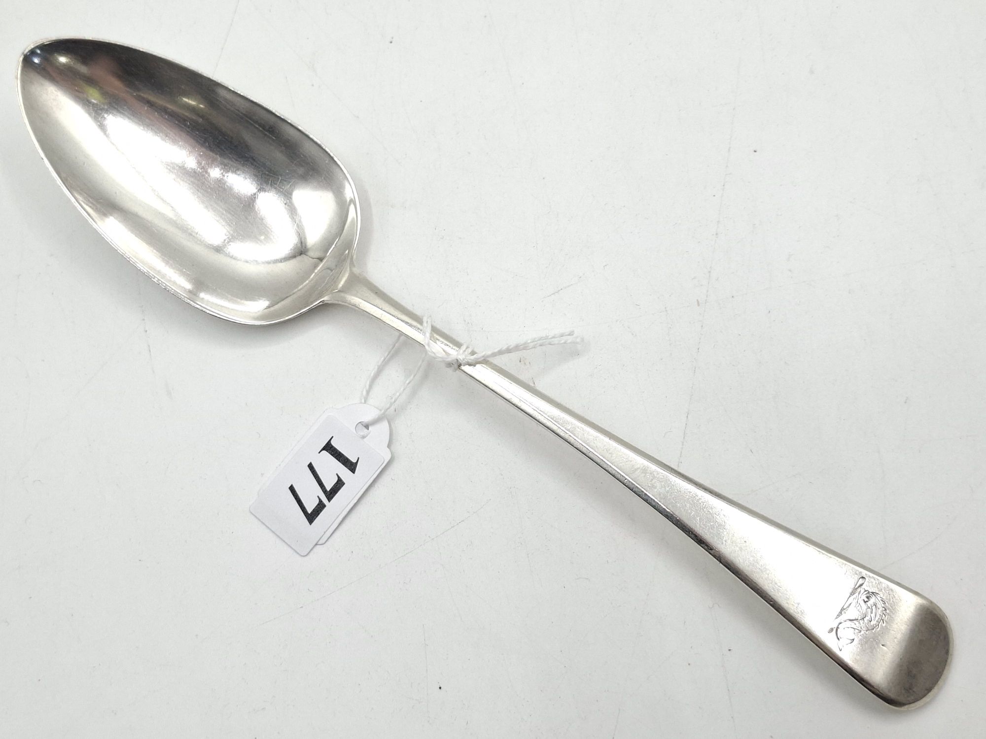 Georgian Sterling Silver Table Spoon