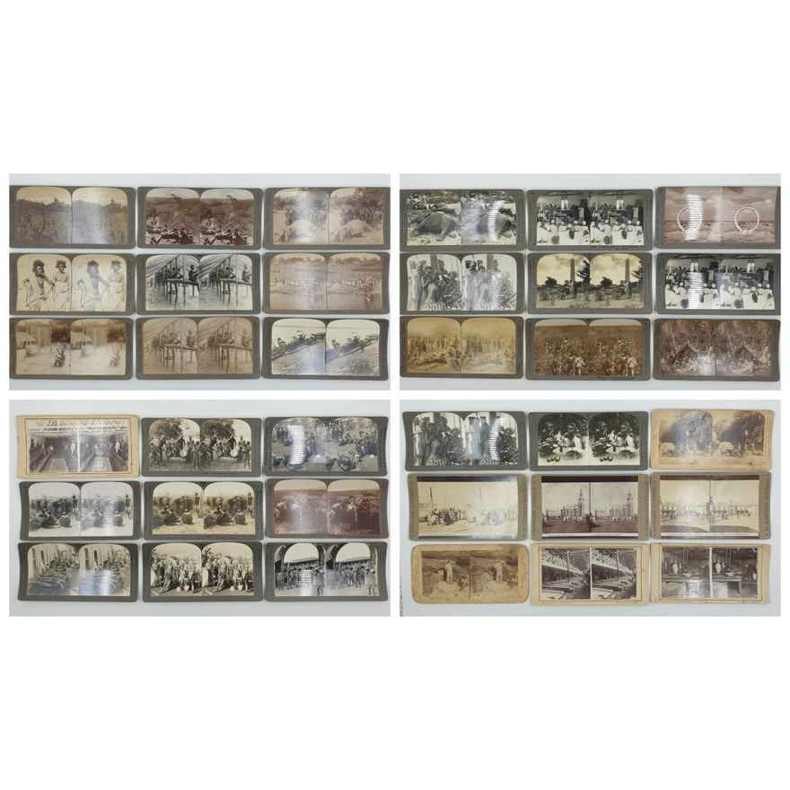 Stereograph Cards - Africa (x36)