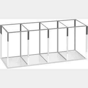 BTREMARY ACRYLIC PEN HOLDER ORGANIZER PEN AND PENCIL CUP CLEAR DESK ORGANIZER PENCIL HOLDER FOR DESK IN OFFICE HOME SCHOOL