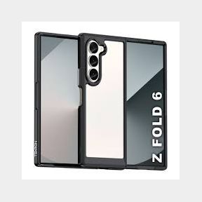 CellTime Shockproof Candy Clear Cover for Galaxy Z Fold 4 - Black - Samsung Galaxy Fold 4- 51748/10436 AS B1 (S9)