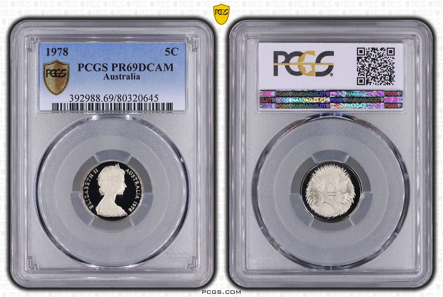 , Five Cent, 1978, PCGS PR69DCAM