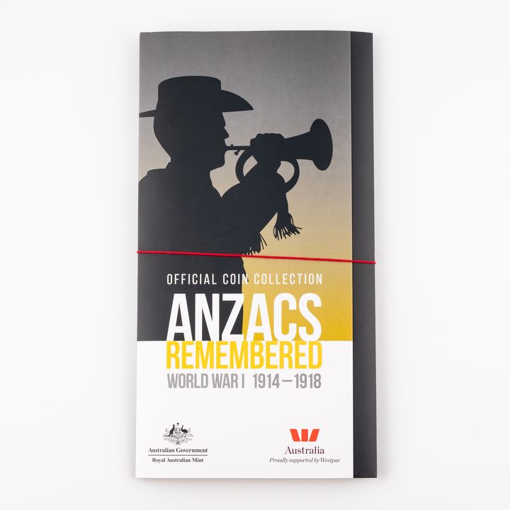 Elizabeth II, RAM - ANZACS Remembered, Twenty Cents, 2015, UNC