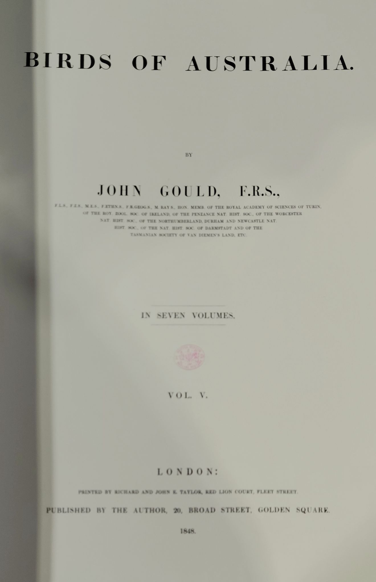 JOHN GOULD