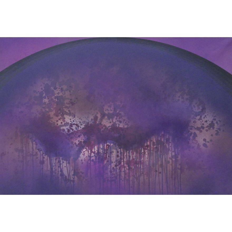 James Leong ''Entrance'' (Purple) 1972 Mixed Media