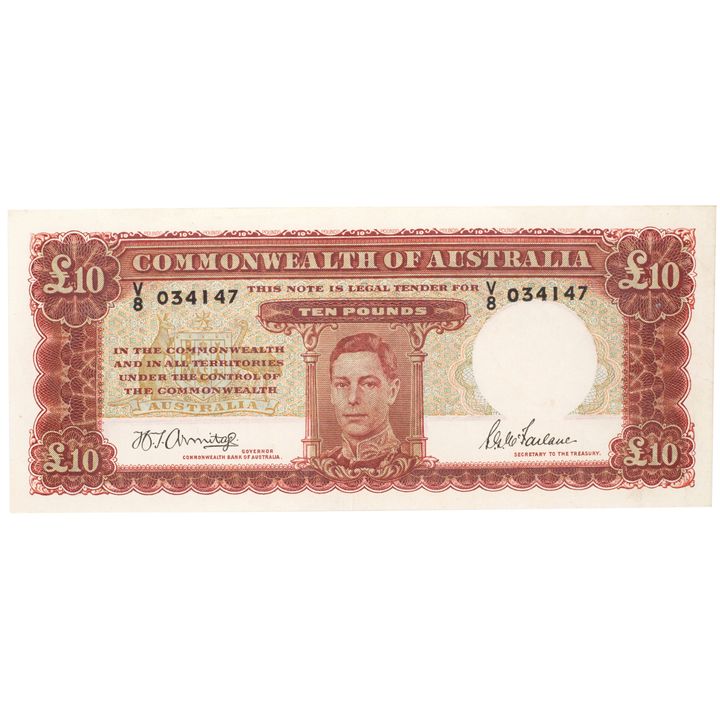 Armitage/McFarlane, Ten Pounds, 1943, gEF
