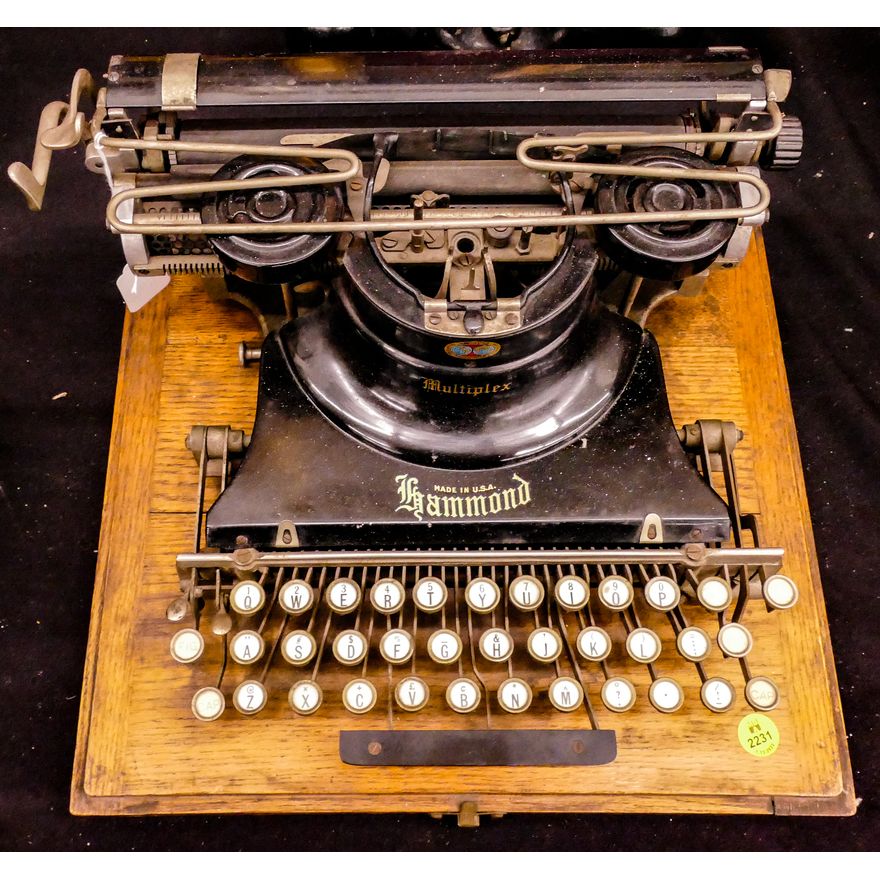 Antique Hammond Multiplex Typewriter