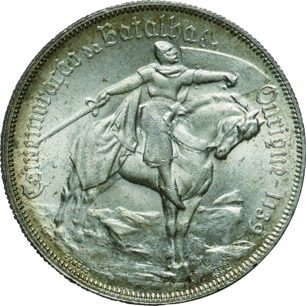 ポルトガル 銀貨 1エスクード 1910年10月5日革命 希少 1枚 - 美術品 