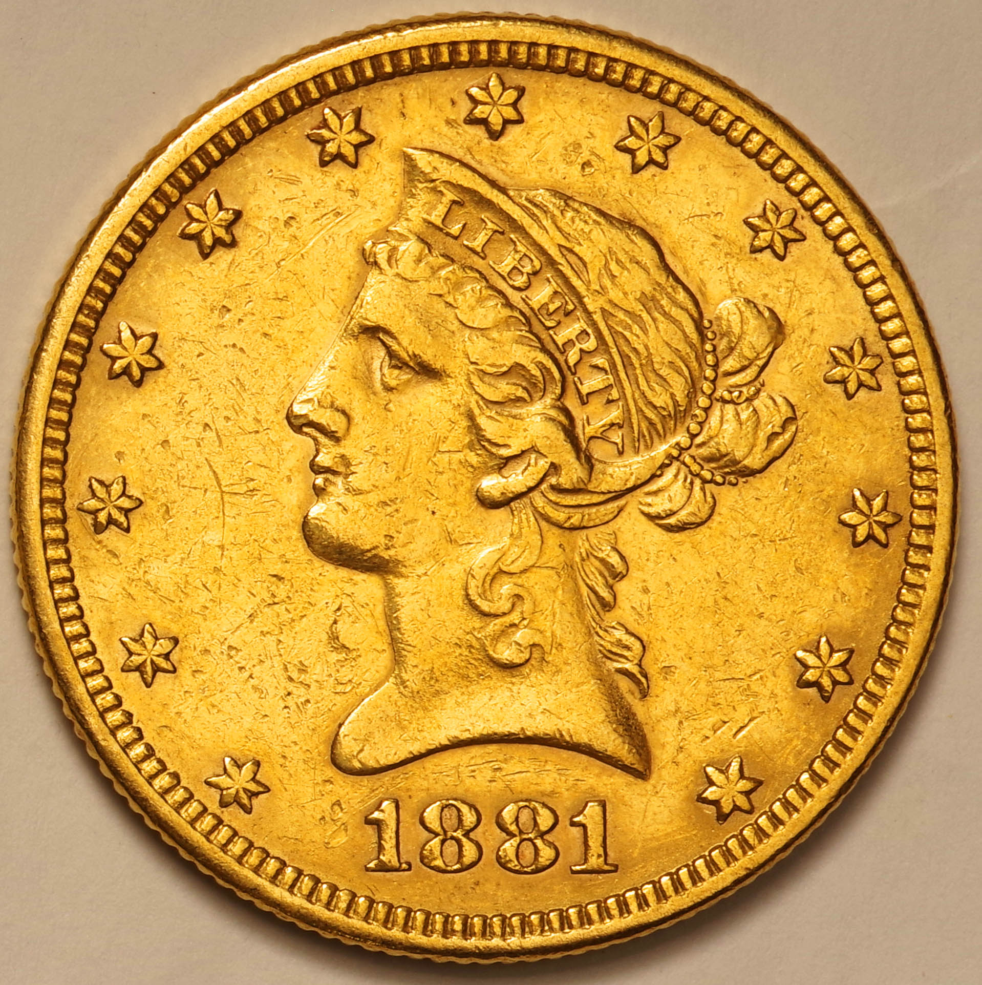 アメリカ旧金貨模造 California Gold Token 10枚 美品 ア367 - 貨幣