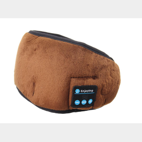 BD - BLUETOOTH WIRELESS HEADBAND WITH ULTRA-THIN HD STEREO SPEAKERS - BROWN