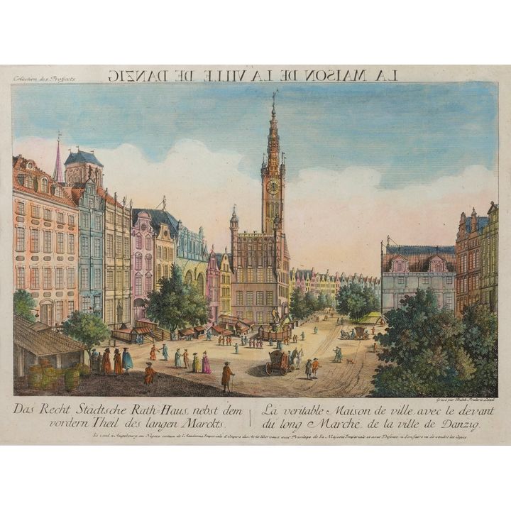La Maison de la Ville de Danzig. Das Recht Städtsche Rath=Haus…