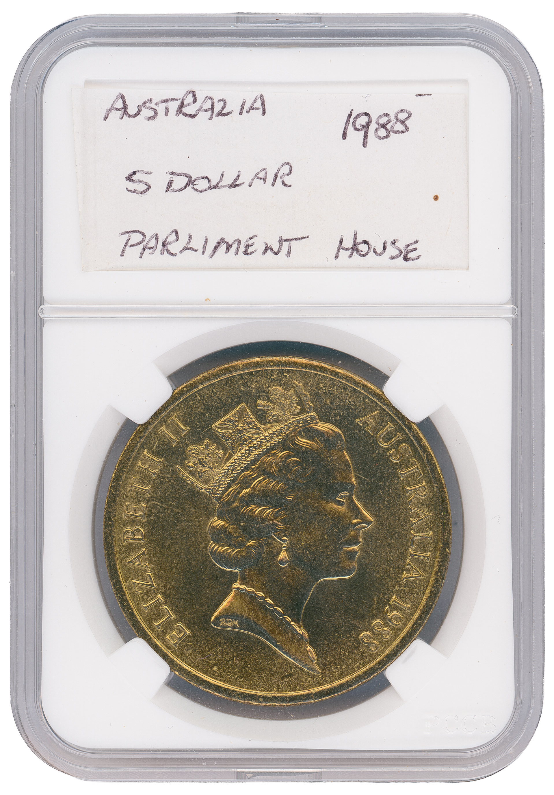 Parliament House, Five Dollar, 1988,