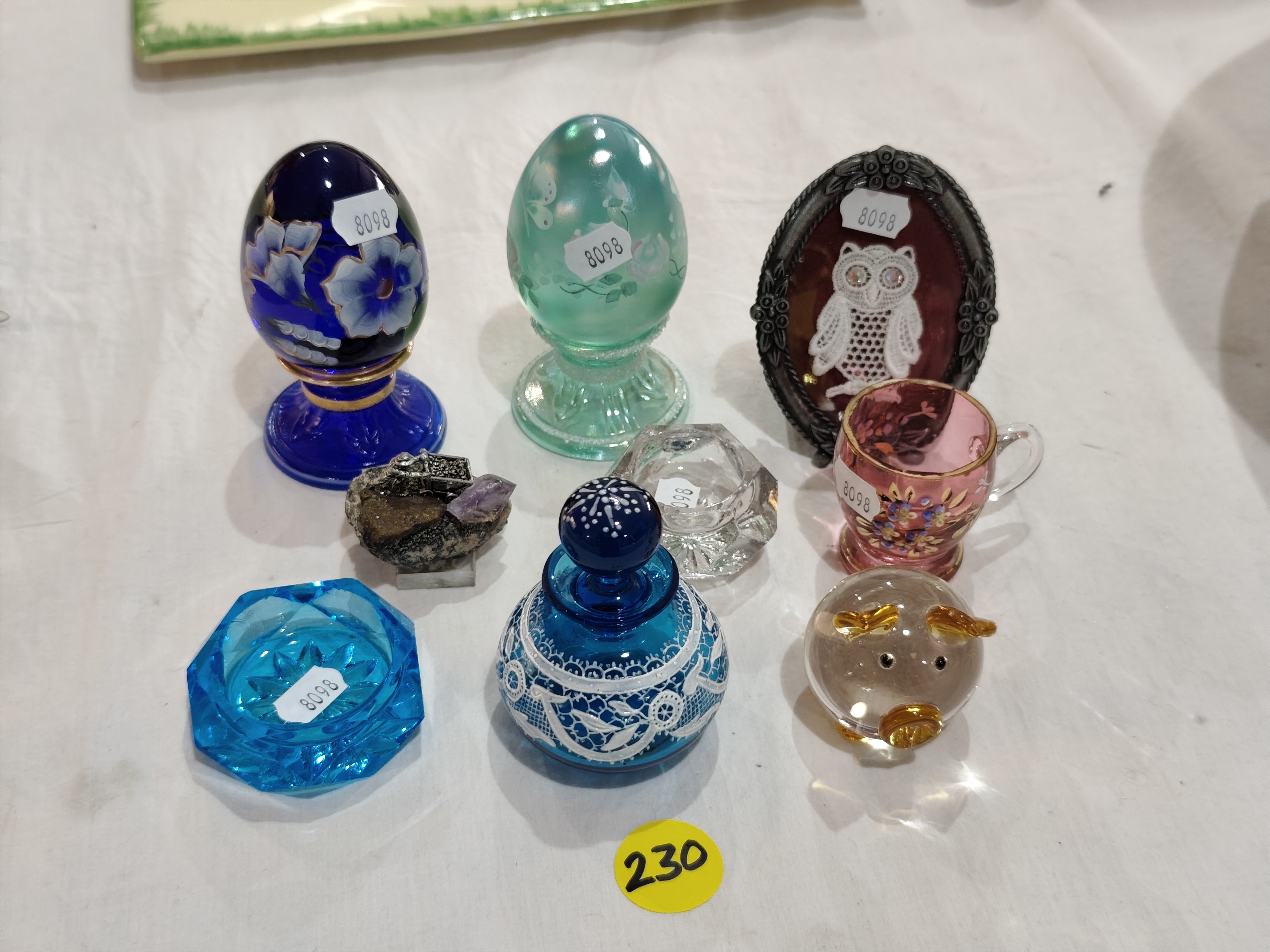 Vintage Glass Collectables Pieces etc — sold at auction in New Zealand for $65