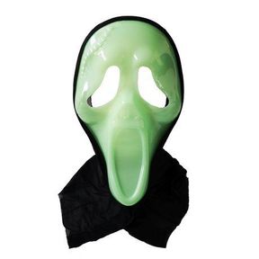 Scream Halloween Mask Glow in the Dark Dress Up Glow in the Dark Mask|