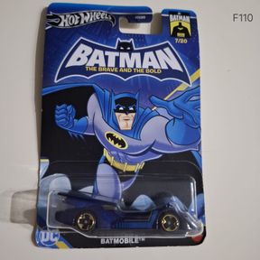 HOT WHEELS BATMOBILE - BATMAN THE BRAVE AND BOLD - 51833/3484