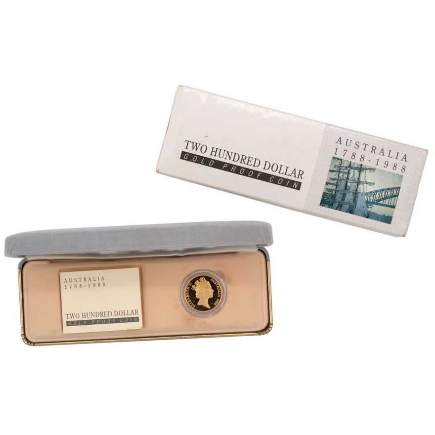 Elizabeth II, Two Hundred Dollars, 1988, FDC