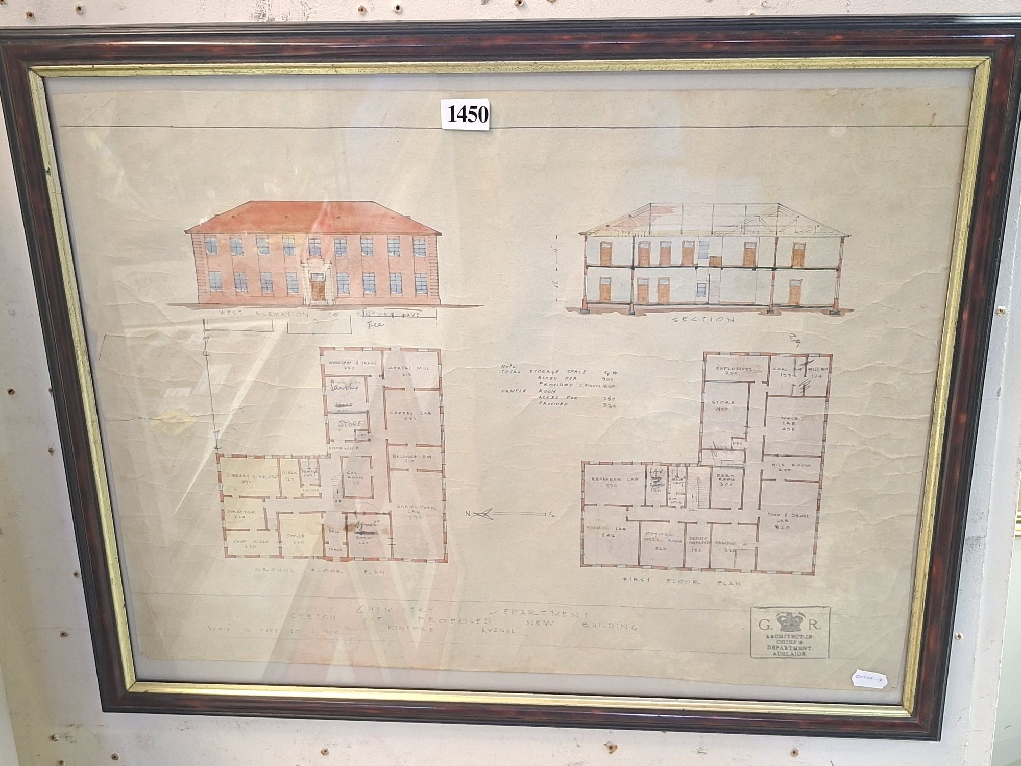 1450 · ARCHITECTURAL DRAWING