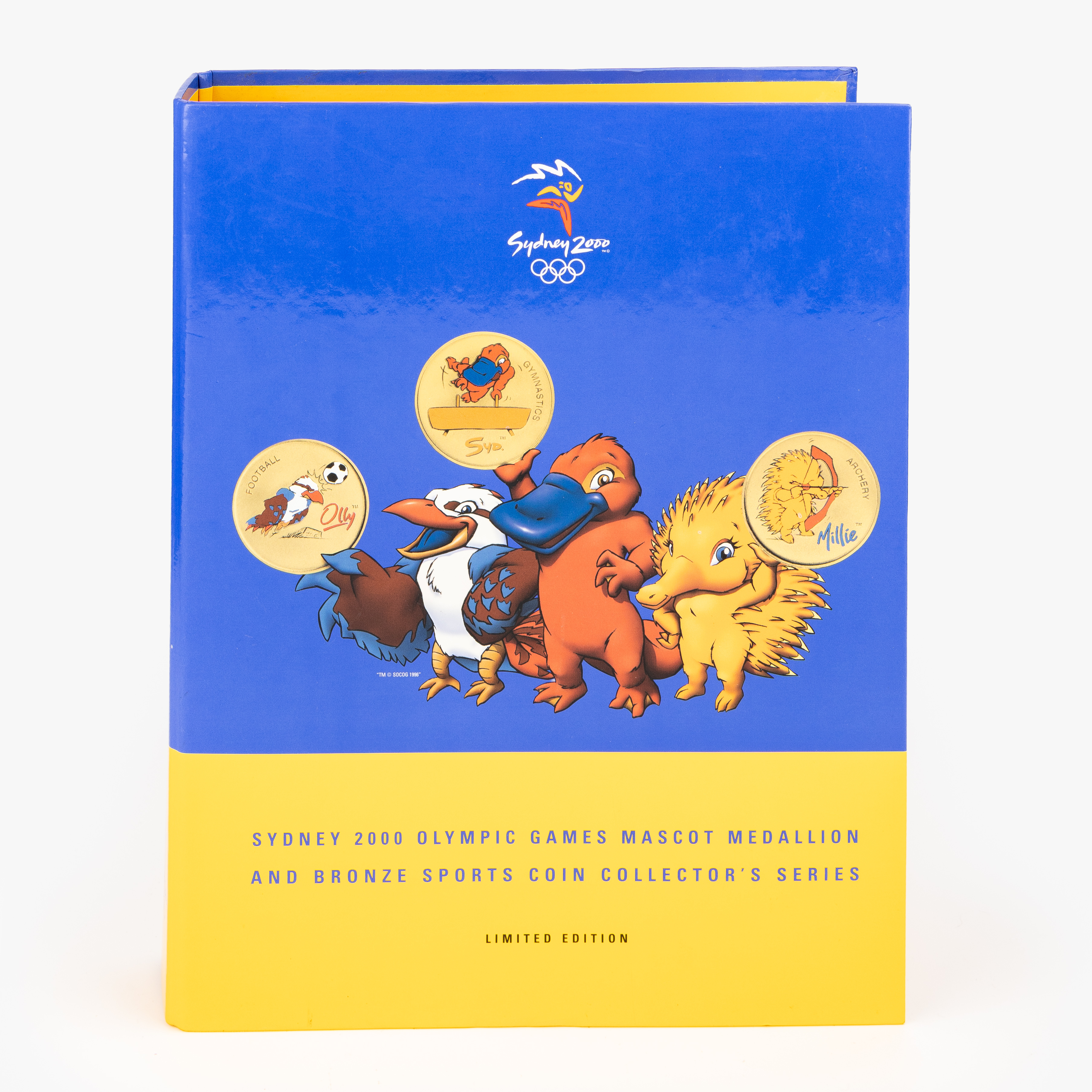 500 · Elizabeth II, Sydney Olympics - Mascot Collectors Medallions, 2000, UNC