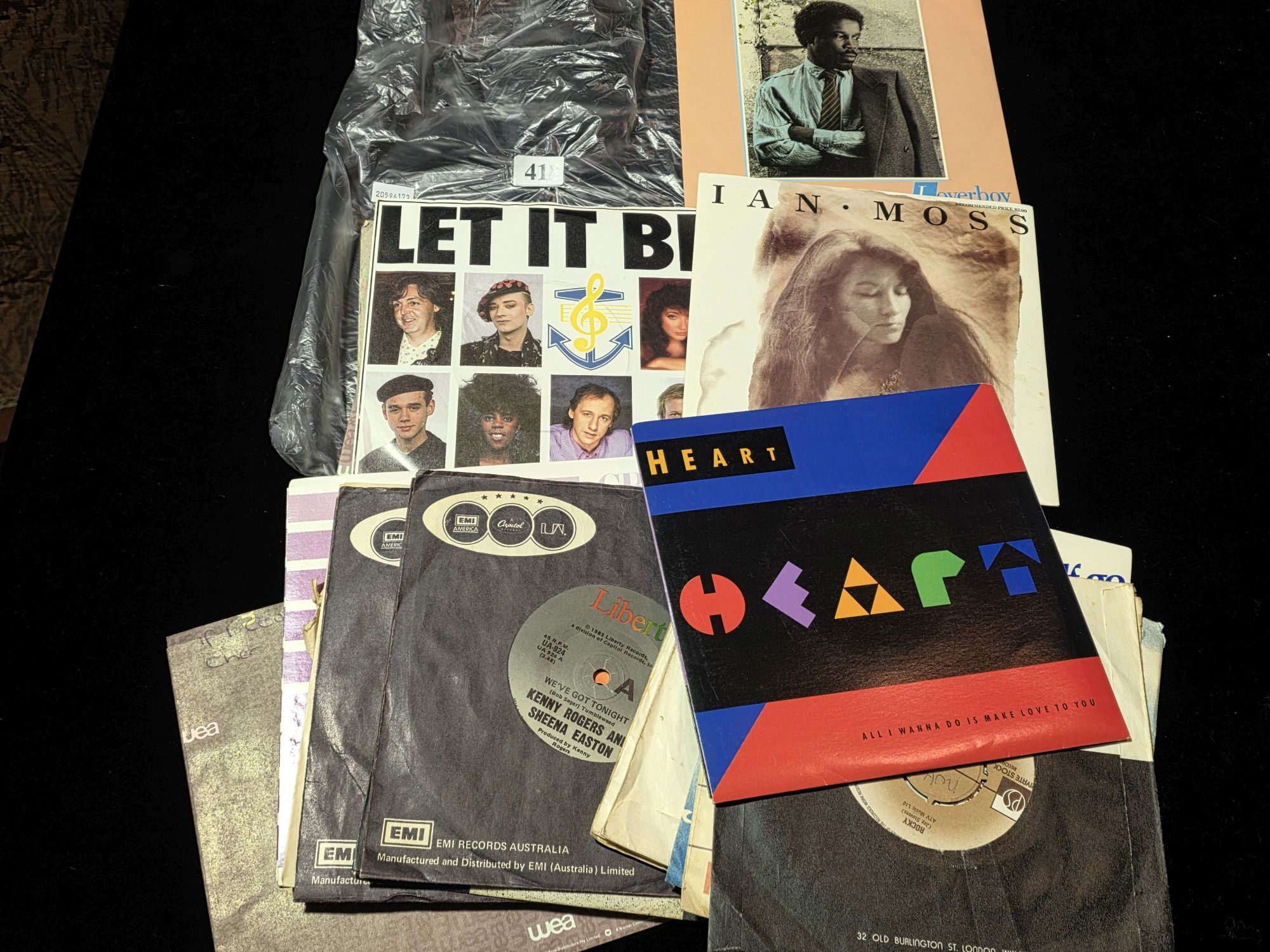 418 · 45 RPM VINYL RECORDS