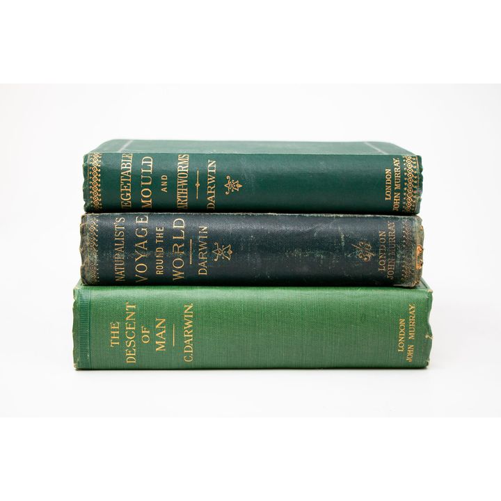 DARWIN, CHARLES   [3 titles] - The Formation of Vegetable Mould
