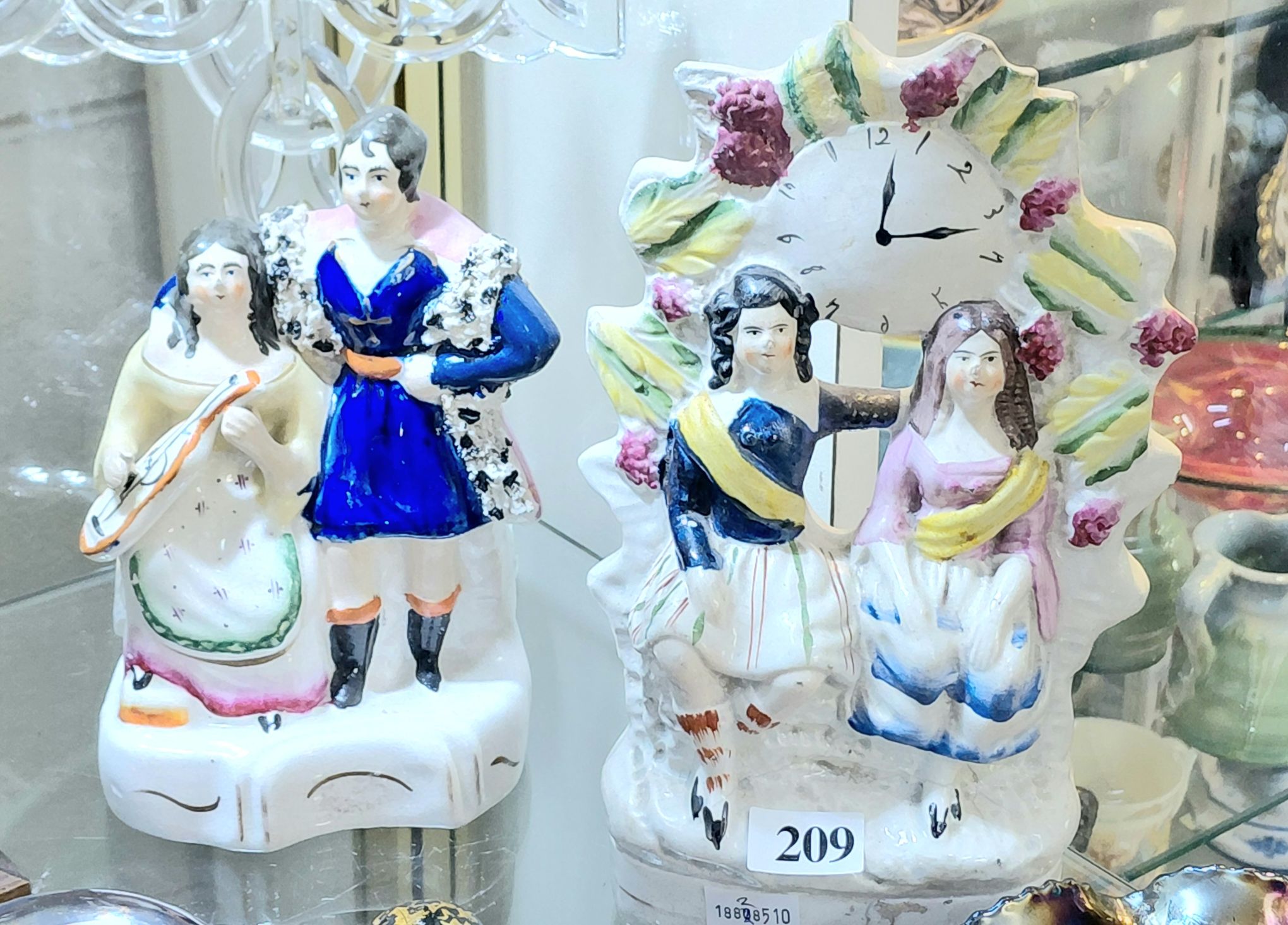 209 · STAFFORDSHIRE FIGURINES
