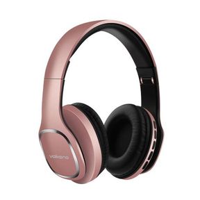 Volkano Wireless Bluetooth Headphones Phonic Series Rose Gold | USED