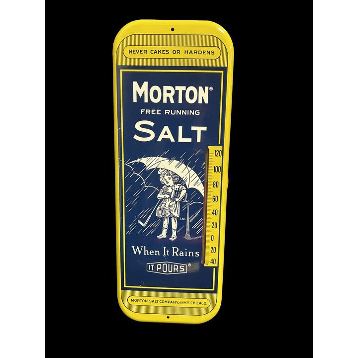 Reproduction Morton's Free Running Salt Thermometer