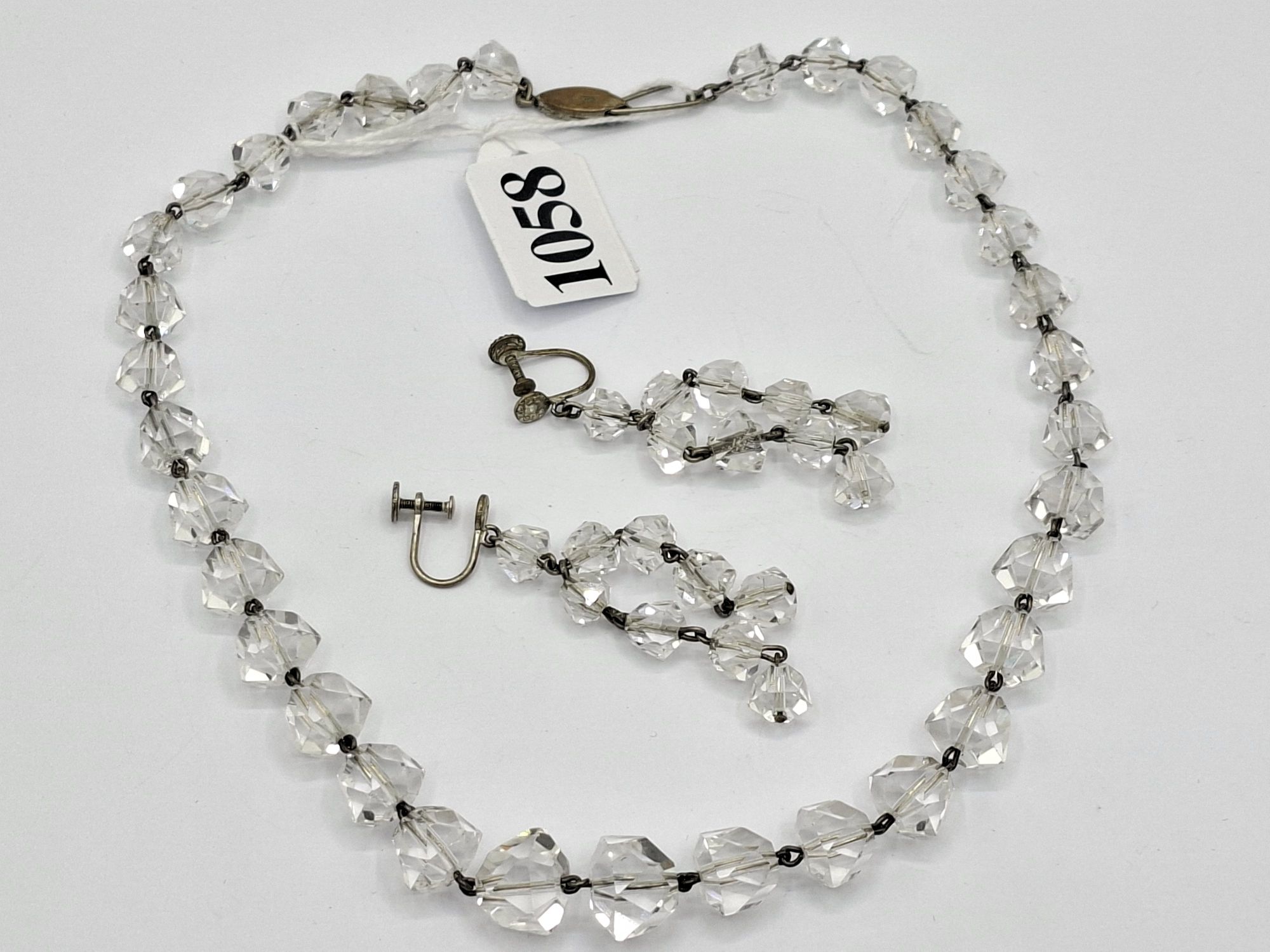 Crystal Suite Of Jewellery